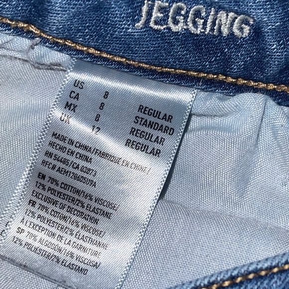 American Eagle Jeggings size 8 - Picture 5 of 8